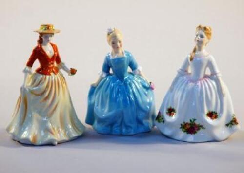 Three Royal Doulton figures