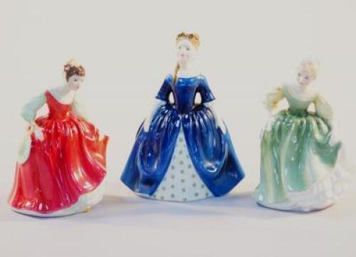 Three Royal Doulton figures