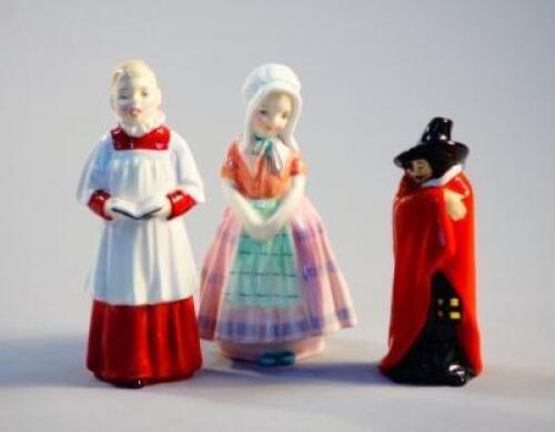 Three Royal Doulton figures