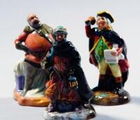 Three Royal Doulton figures