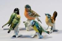 A collection of model birds (5).