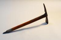 An early 20thC ice axe.