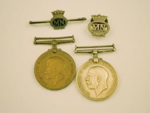 A pair of 1st World War medals