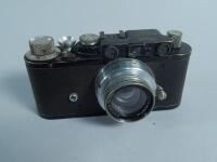 A Leica II camera