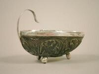 An 18thC carved coconut cup