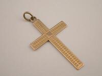 A crucifix pendant