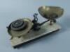 A set of late 19th/early 20thC brass scales