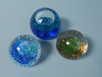 Three Caithness paperweights