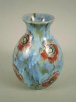 A Cobridge pottery Flambe vase