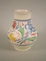 A Poole pottery vase