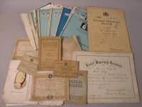 A quantity of medicine and medical related ephemera