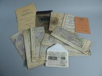 Various Second World War related ephemera