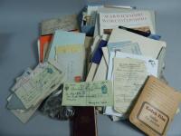 A large quantity of ephemera