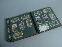 An Album containing a quantity of cigarette cards.