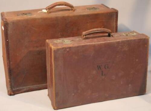 A Bag Stores pressed leather trunk