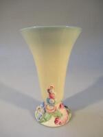 A Clarice Cliff vase probably 1950's