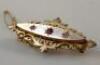 A 15ct Chester brooch