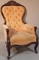 A Victorian mahogany occasional chair