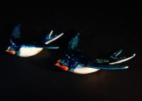 A part set of Beswick flying swallows