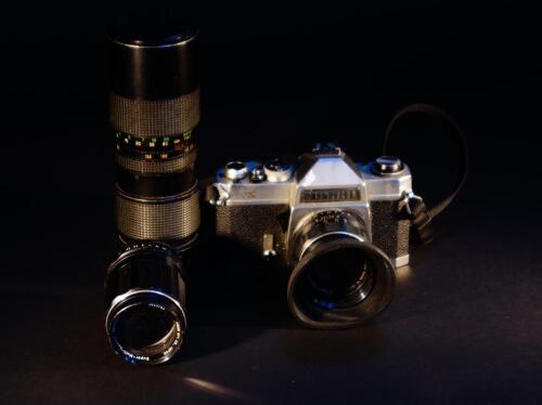 A Prinzflex CX SLR camera