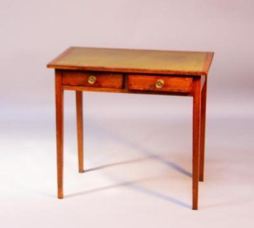 An Edwardian walnut veneered ladies writing desk