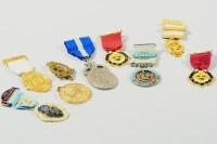 A collection of Masonic and other medals and jewels