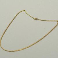 A 9ct gold rope twist chain