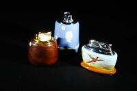 A Mintons and Ronson 'Pheasant' table lighter