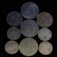 A collection of 20thC British silver and other coins.