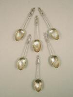 A set of six Victorian silver Apostle spoons