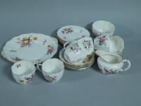 A Royal Crown Derby part tea service