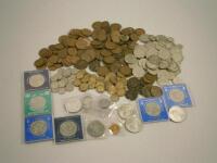 A quantity of British coins