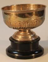 A George V silver bowl