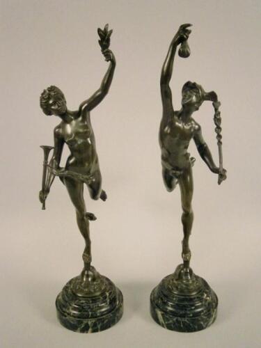 After Giambologna. Mercury & Fortuna