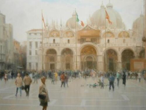 ‡John R Townsend (1930-2013). St Marks Square Venice