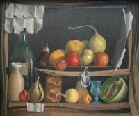 Deborah Jones (1921-2012). Fruit still life