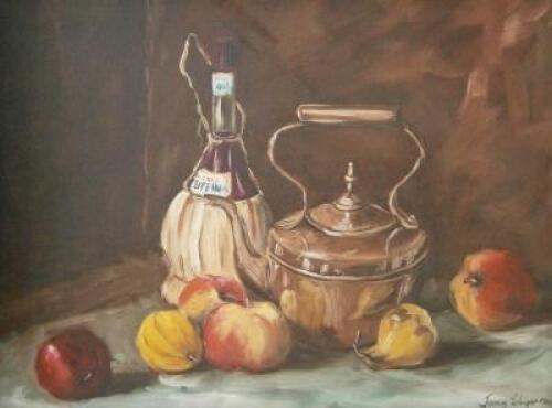 James Wright (20thC). Still Life