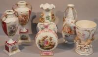 A Meissen design centre piece