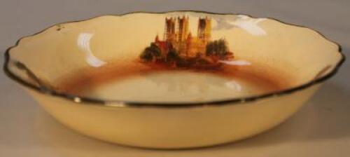 An unusual Royal Doulton Seriesware bowl