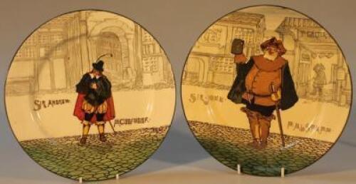 Two Royal Doulton Seriesware plates