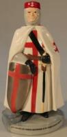 A Knights Templar figure