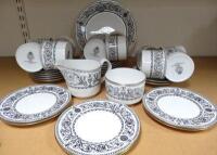 A Royal Worcester Padua part coffee service