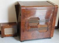 A walnut cased radiogram