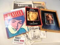 A quantity of Beatles ephemera