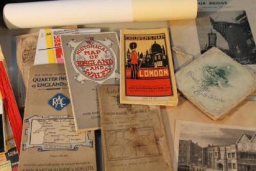 A quantity of various early 20thC and later ephemera