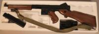 A Thompson M1A1 military Chinese replica P B Tommy gun