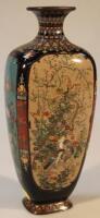 A Meiji period Japanese cloisonne vase