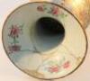 An early 19thC Chinese vase of trumpet form with an inner broken famille rose floral banding - 4