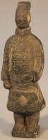 A Chinese earthenware funerary figure