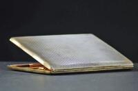 An Alfred Dunhill silver cigarillo case